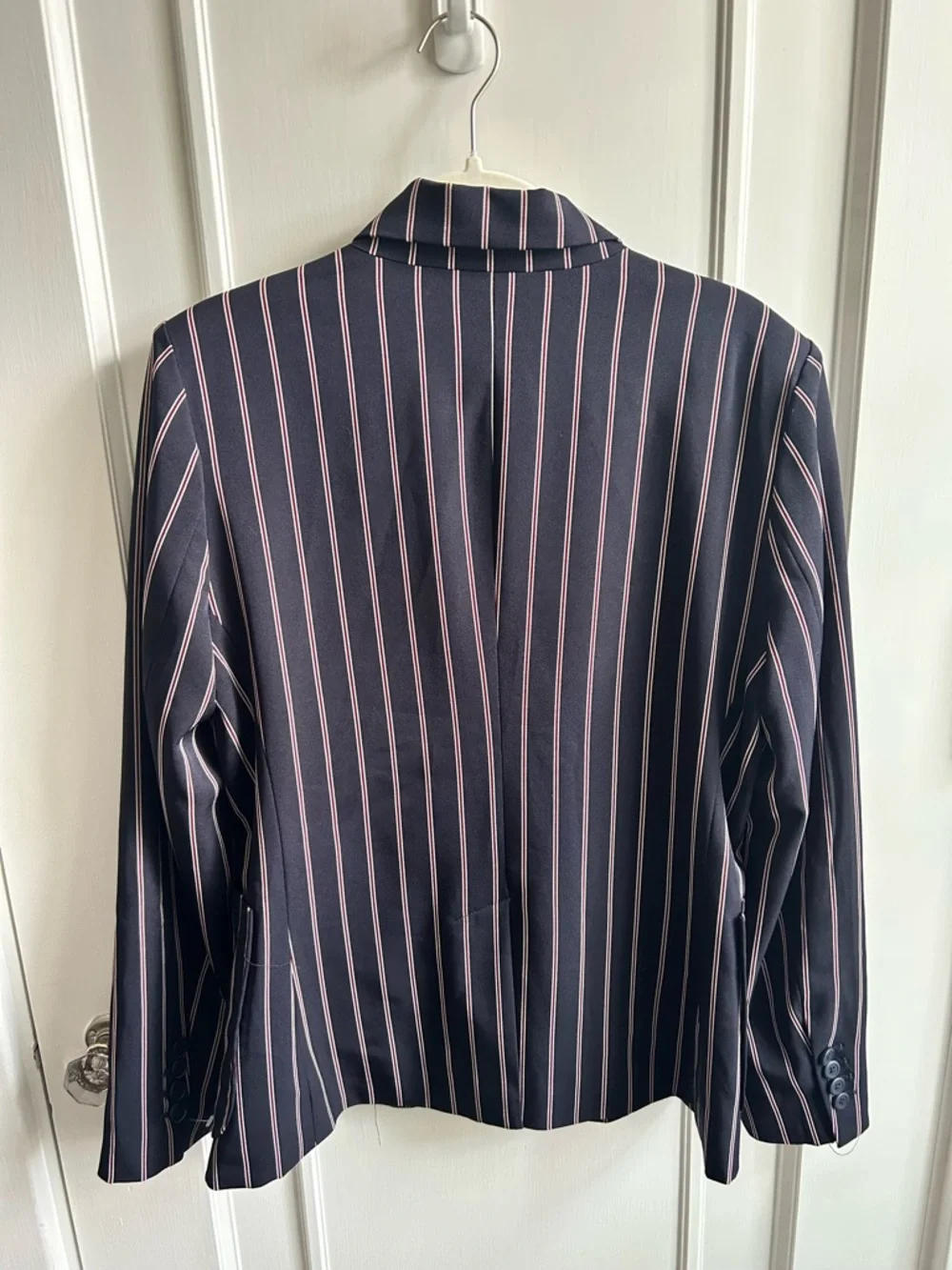 Anthropology BB Dakota Navy Pinstripe Blazer - Picture 3 of 3
